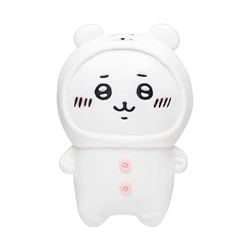 ちいかわ／ナガノ ぬいぐるみ&雑貨 8点まとめ売り Amazon.co.jp: ナガノのくま ちいかわにかぶられたぬいぐるみS